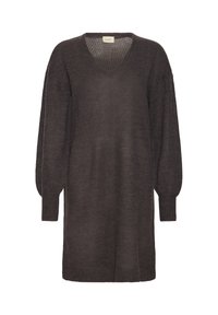 Fransa ERETTA - Abito in maglia - charcoal melange