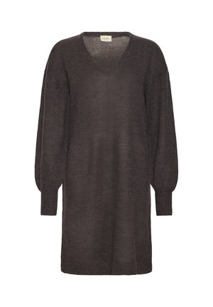 Fransa ERETTA - Rochie tricotată - charcoal melange
