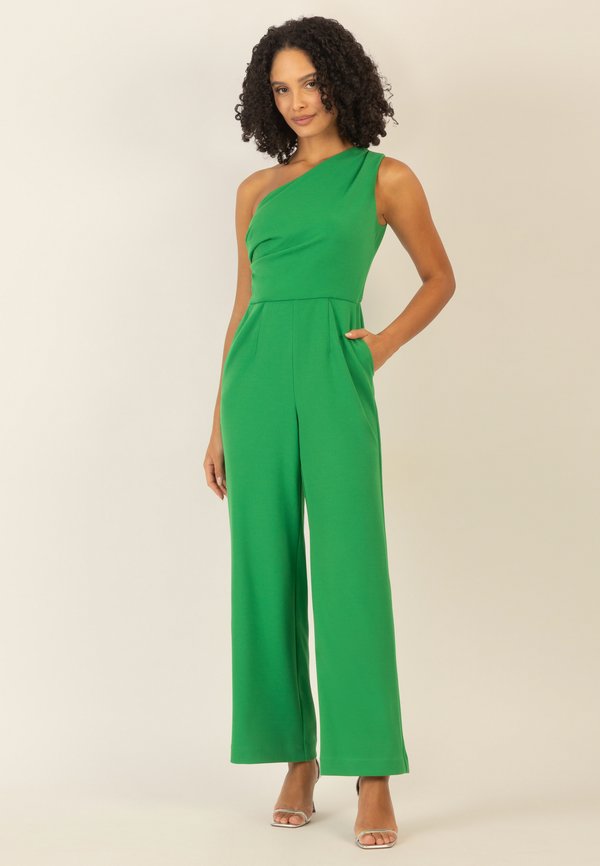 ONE-SHOULDER - Jumpsuit - grün