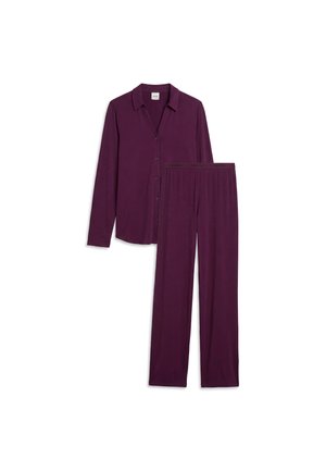Calvin Klein Underwear, ULTRA SOFT SET - Pyžamová súprava - dark purple