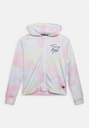Sweater met rits - cloudy haze