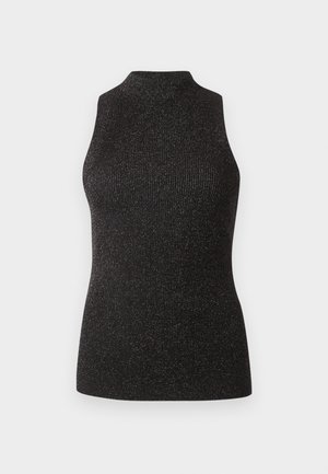 CLOSED SLEEVELESS - Top - black