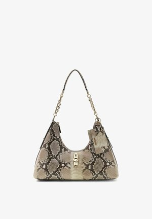Guess, YVONNE LOGO HOBO BAG - Sac à main - natural