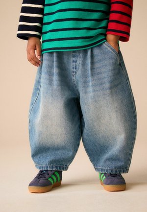 Next, REGULAR FIT - WIDE BARREL JEANS . - Jeans Relaxed Fit - mid blue tint