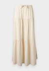 OBJSANNE MW LONG LAYER SKIRT NOOS - Jupe longue - sandshell