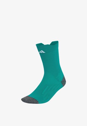 adidas Performance, RUN COMFY CREW UNISEX - Sportsocken - equipment green white