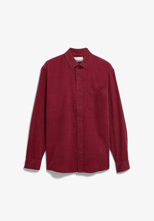 ARMEDANGELS, CORDUROY LONGSLEEVE SHIRT - Hemd - velvet red
