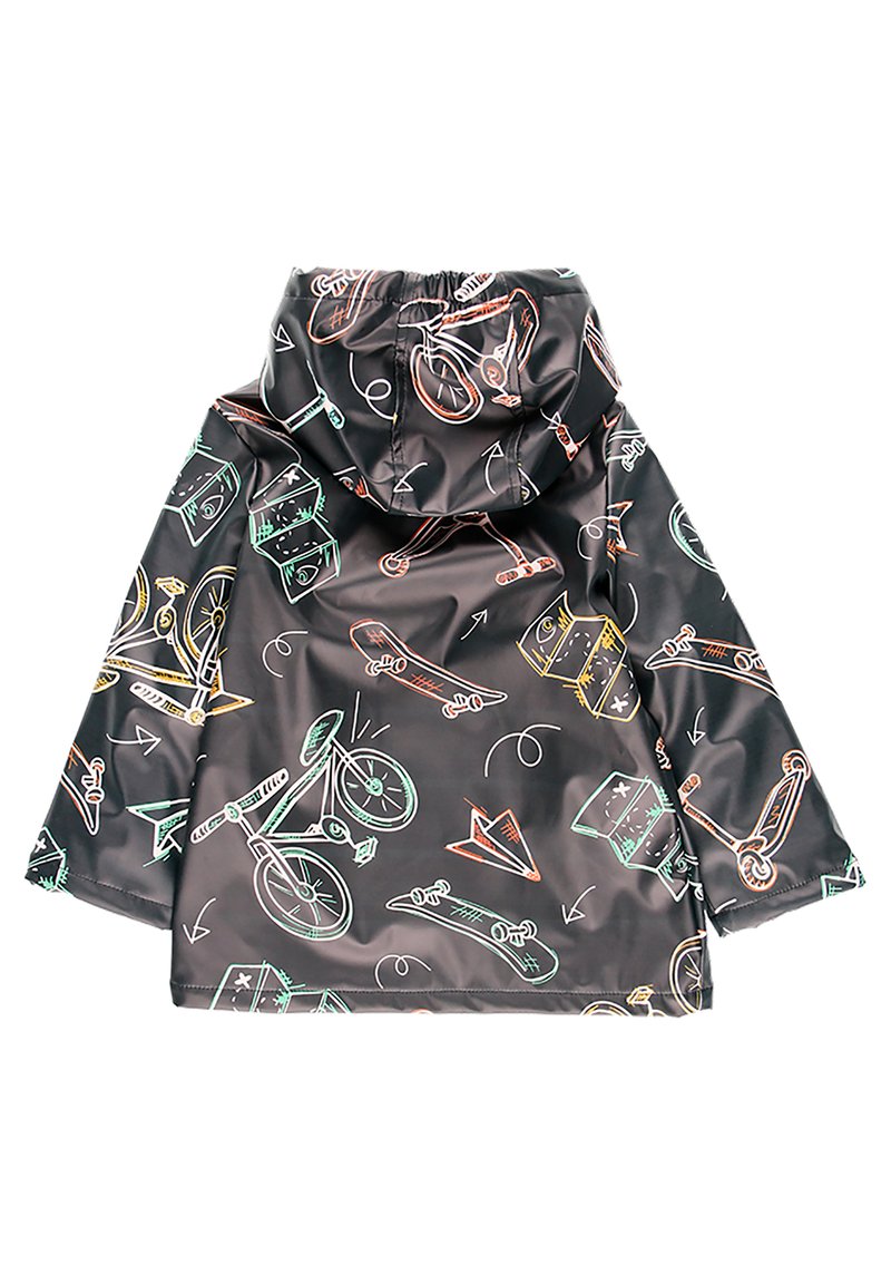 Kinder Jacken | Boboli Regenjacke / wasserabweisende Jacke print/schwarz - PK80841 Kinder Jacken | Boboli Regenjacke / wasserabweisende Jacke print/schwarz - PK80841