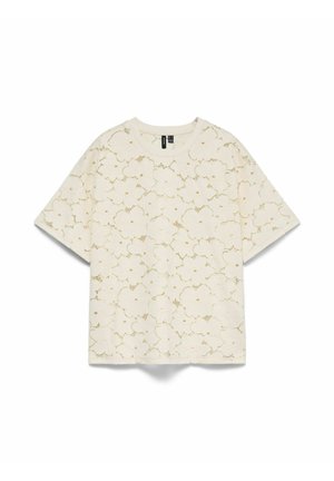 Vero Moda, T-SHIRT VMVILLA TOP - Blouse - birch