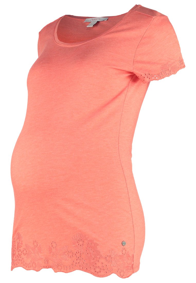 Esprit Maternity T-shirt print zalmroze