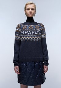 Napapijri D-UBAYE W - Strickpullover - blu marine