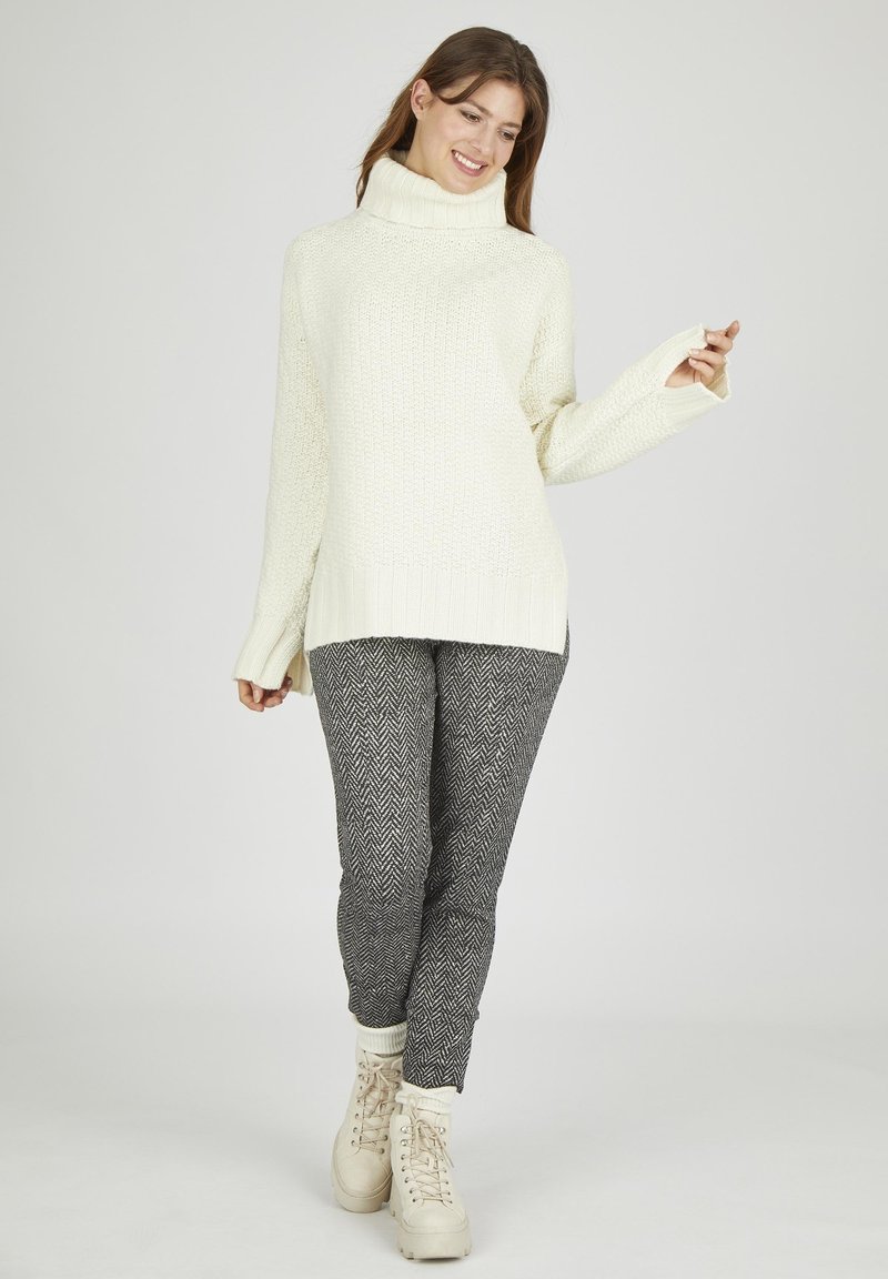 Damen Strickjacken | eve in paradise PIPPA Strickpullover off white/offwhite - FL95254 Damen Strickjacken | eve in paradise PIPPA Strickpullover off white/offwhite - FL95254
