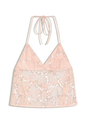 Bershka, TOP - Débardeur - light pink