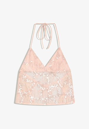 Bershka, TOP - Débardeur - light pink