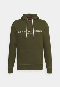 Tommy Hilfiger LOGO HOODY - Sweat à capuche - crest gold/moutarde 