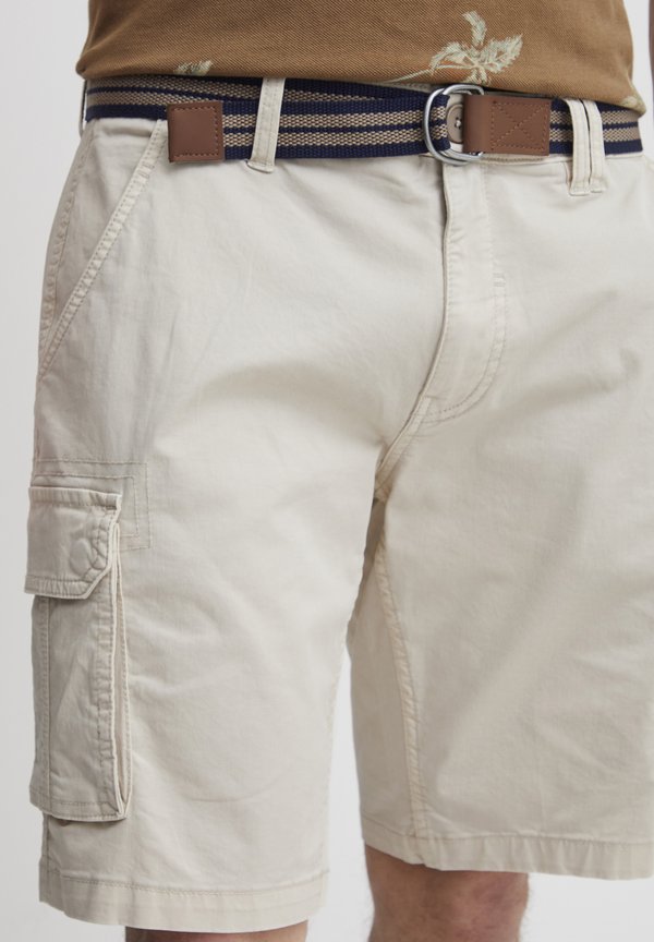 BHSHORTS REGULAR FIT - Denim shorts - pumice stone3