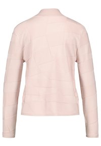 Gerry Weber LANGARM RUNDHALS MIT MUSTER UND TURTLENECK - Strickpullover - dust