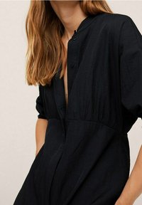 Mango Abito a camicia - black