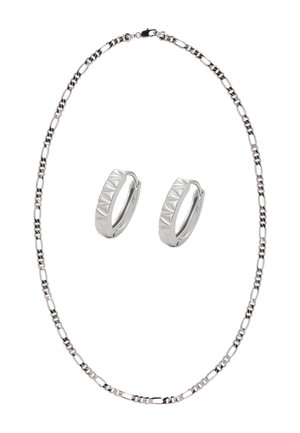 SET - Øreringe - silver-coloured