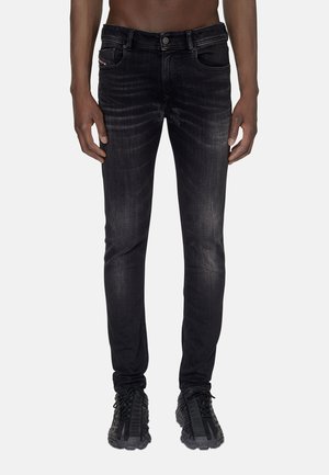 SLEENKER - Jeans slim fit - black/dark grey