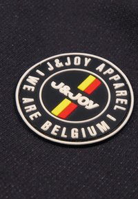 J&JOY BELGIUM LOGO - Sweater met rits - black