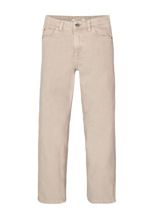 Straight leg jeans - tree brown
