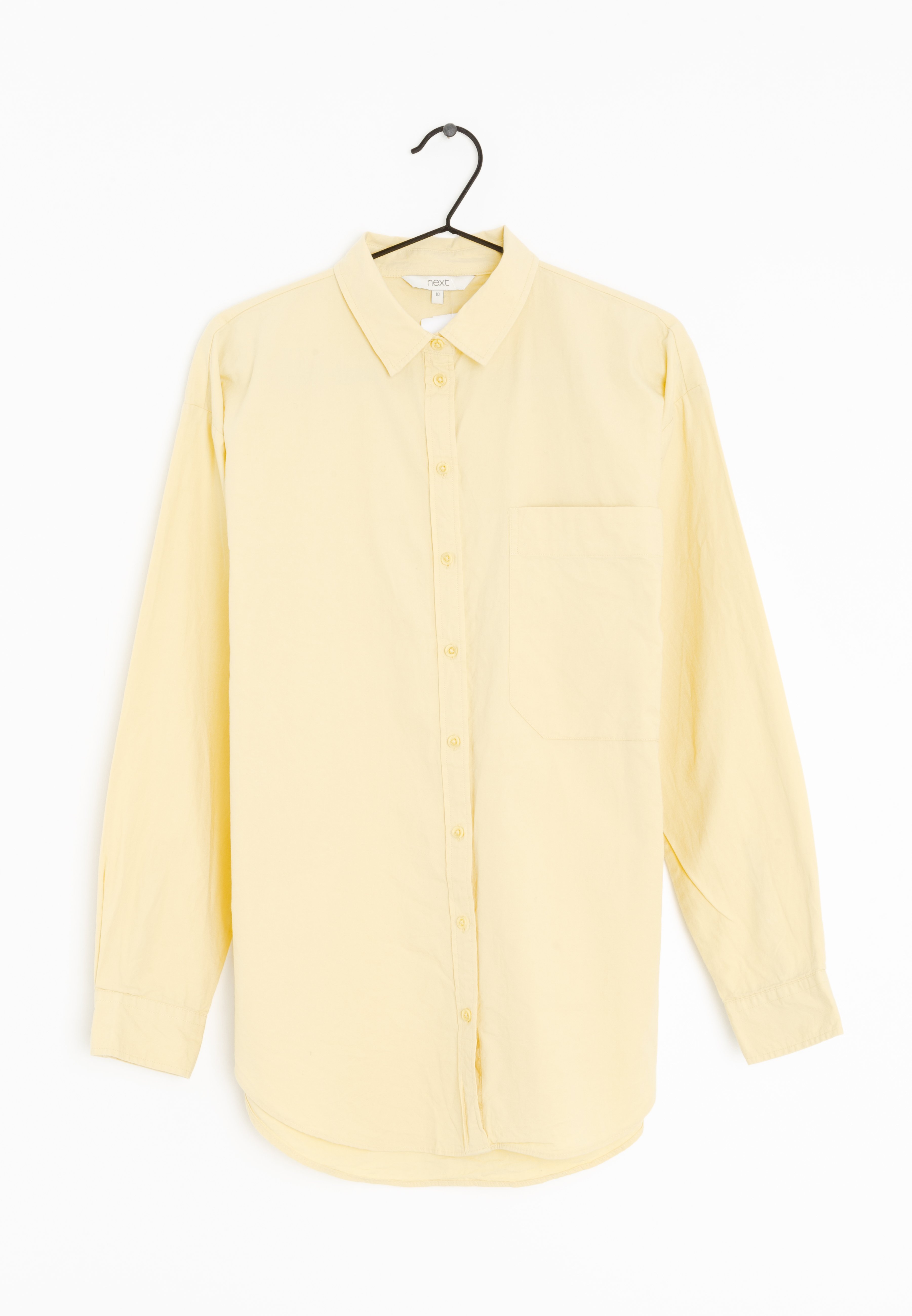 Button-down blouse - yellow - Zalando 