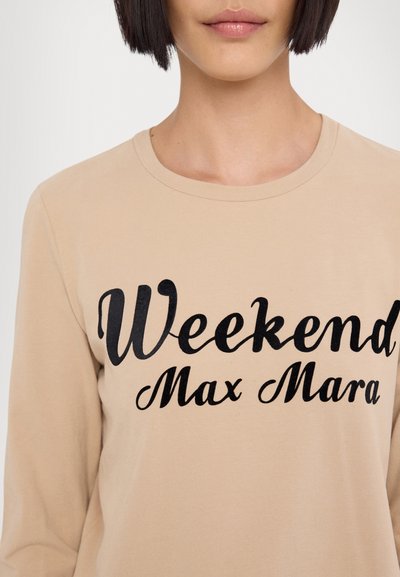 WEEKEND MaxMara QUINOA - Hosszú ujjú felső - sabbia