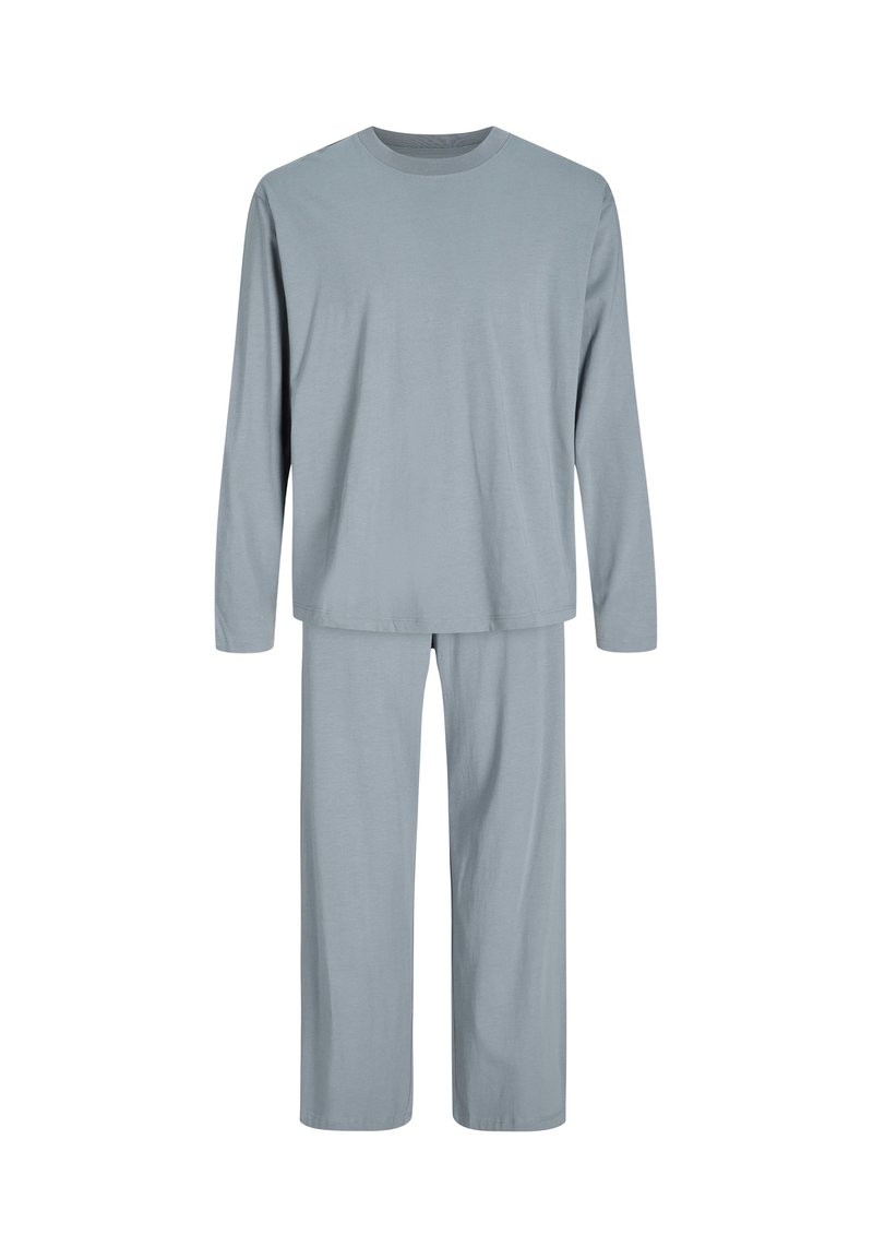 Pyjama Long Homme Jack & Jones | Coton Doux | Coupe Classique | Col Rond | Taille élastiquée