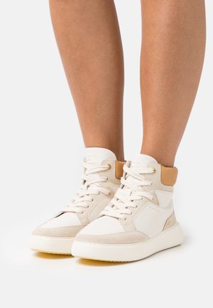 GANT CUSTLY - High-top trainers - cream/natural