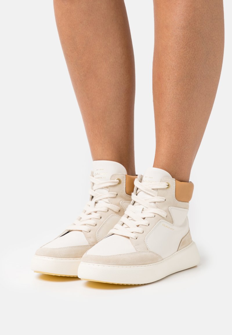 Damen Sneaker low | GANT CUSTLY Sneaker high cream/natural/beige - CX56405 Damen Sneaker low | GANT CUSTLY Sneaker high cream/natural/beige - CX56405
