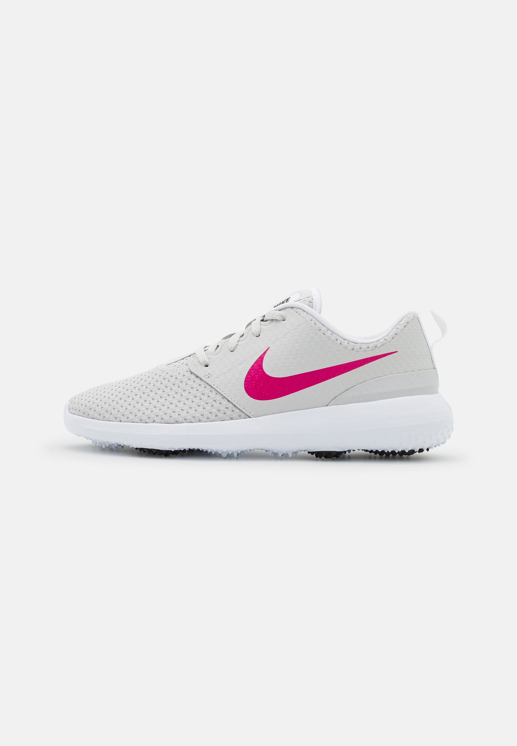 Nike Golf ROSHE - Zapatos de golf - photon dust/pink prime/white/black/blanco -