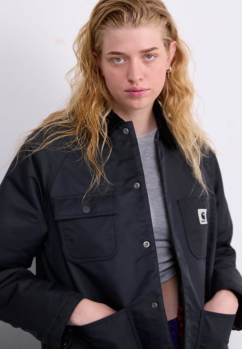 Carhartt WIP ALUMNI CHORE COAT - Summer jacket - black