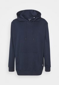 Jack & Jones JJEBASIC HOOD - Felpa con cappuccio - navy blazer
