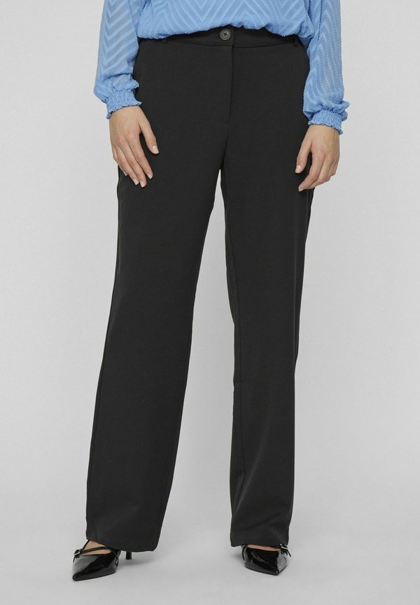 STRAIGHT LEG MID RISE - Stoffhose