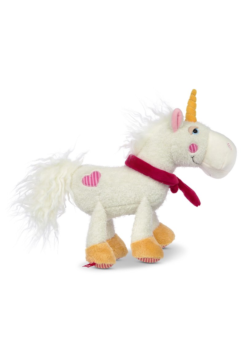 sigikid EINHORN SUNNY DIE STOFFIS - Cuddly toy - weiß/gelb