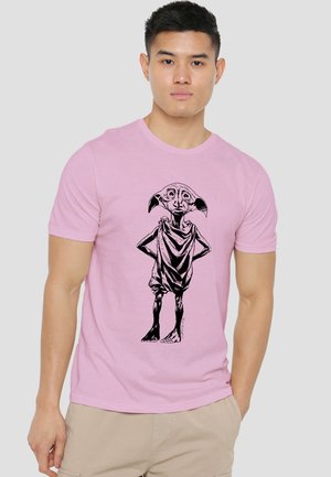 Cotton Soul, HARRY POTTER DOBBY - Print T-shirt - pink