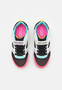 Skechers UNO LITE - Sneakers - black/multi-coloured