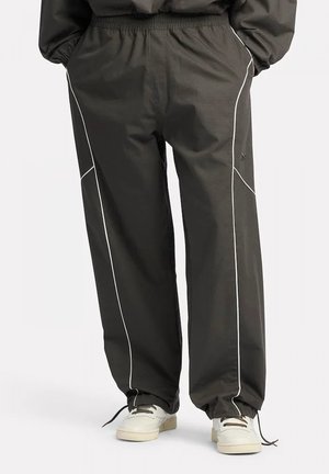 TRACK - Pantalon de survêtement - washed black