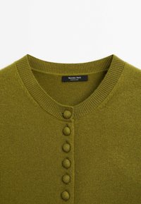 Massimo Dutti Strickjacke - olive