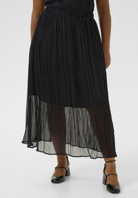 Kaffe Curve PERI - Jupe plissée - black deep