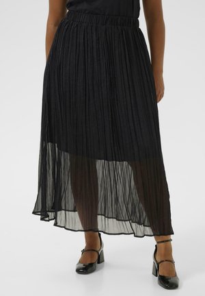 PERI - Gonna a pieghe - black deep