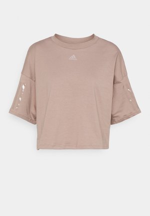T-shirt till träning - beige