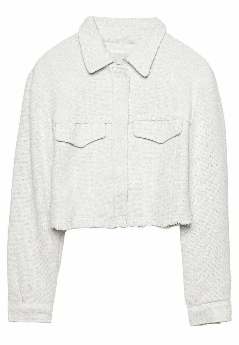 Stradivarius Lichte jas crème