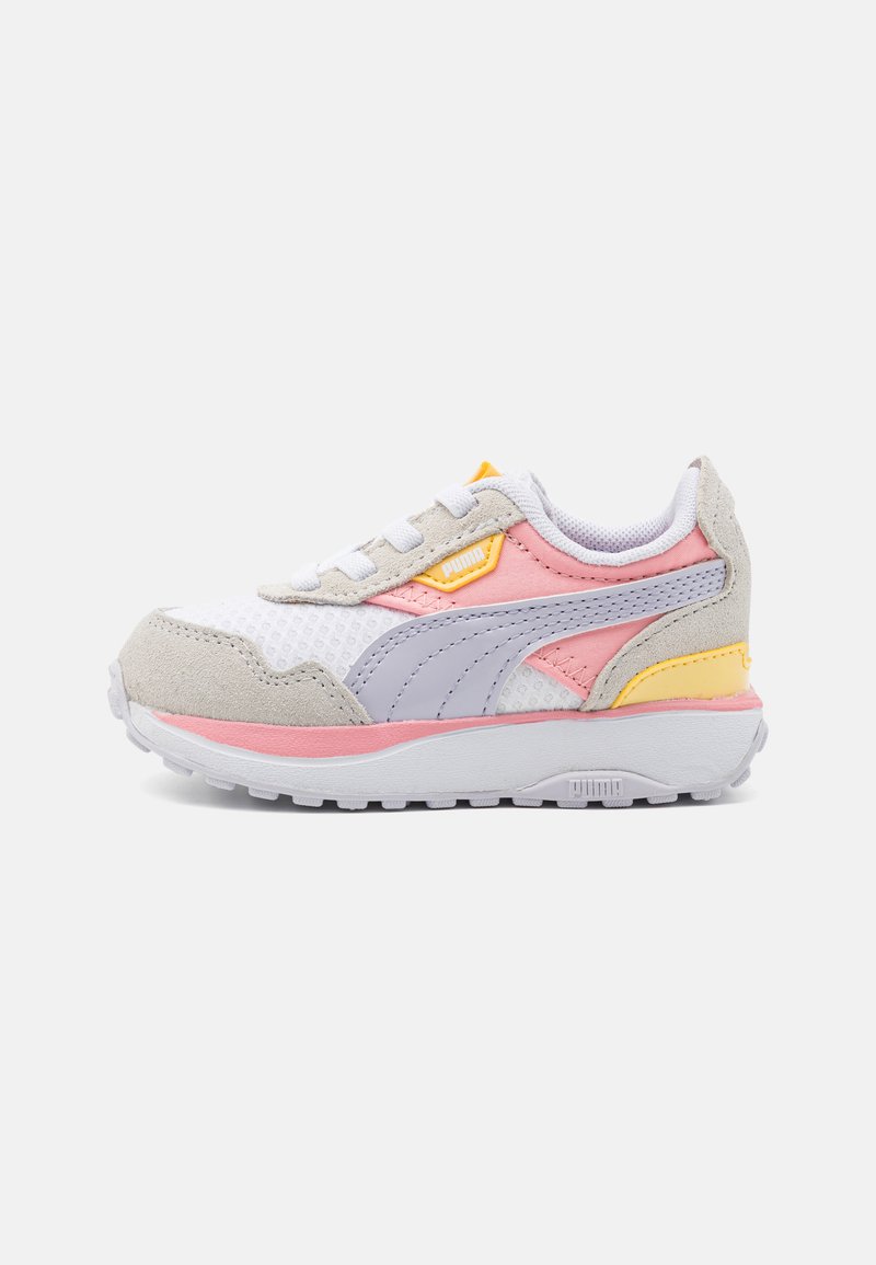 Puma CRUISE RIDER PEONY - Treniņu apavi - peach smoothie/white/spring lavender