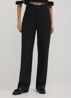Calliope LUNGO  - Pantalon classique - nero