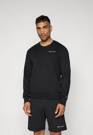 Champion ICONS CONTRAST CREWNECK  - Sweatshirt - black