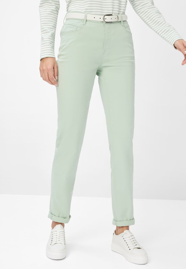 STYLE CAROLA - Stoffhose - soft sage