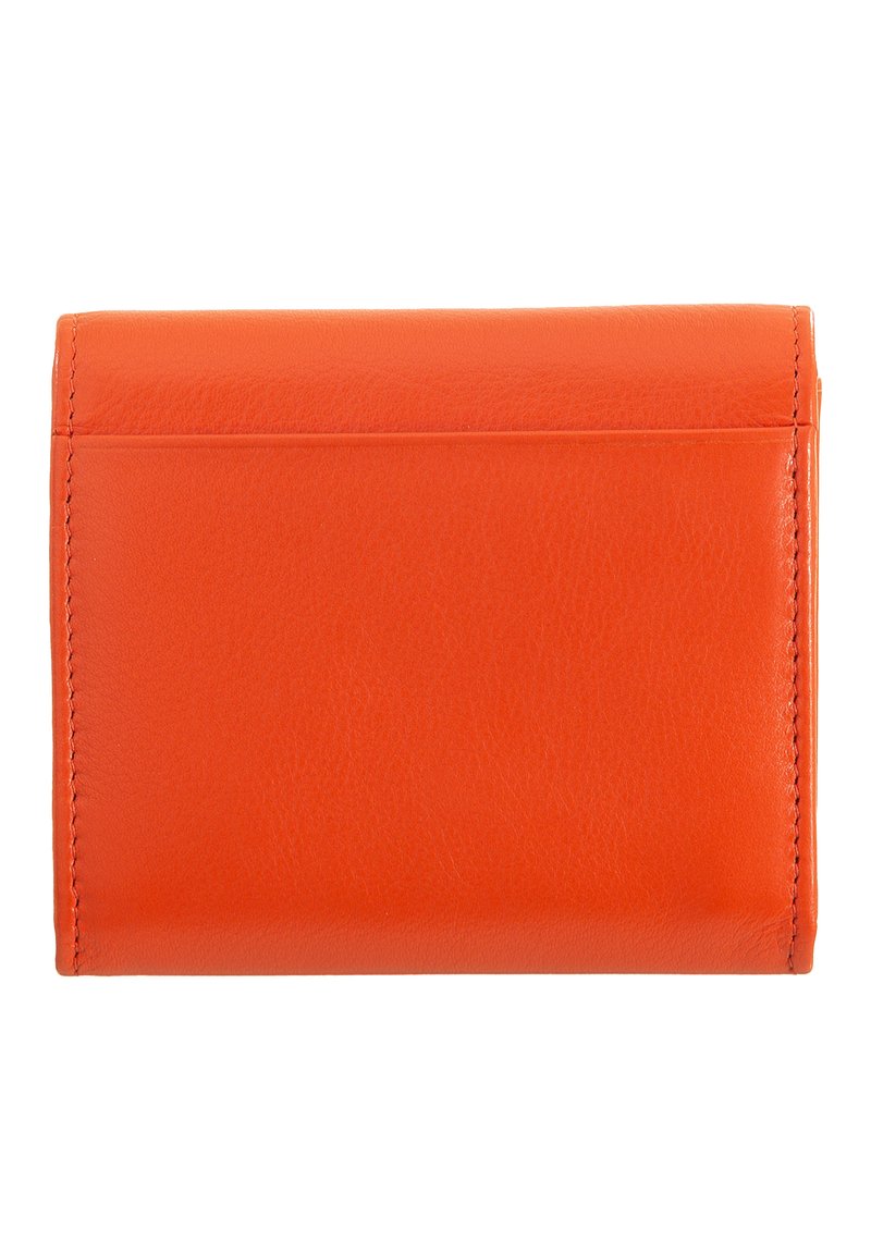 DUDU MINI IN VERA CON ZIP CHIUSURA A BOTTONE COMPATTO Wallet