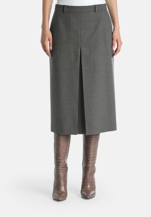 Luisa Spagnoli FAGGETO - A-vonalú szoknya - grigio melange